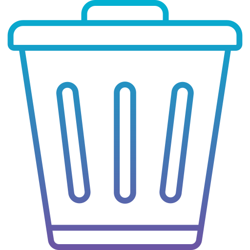 Trash free icon Trash free icon