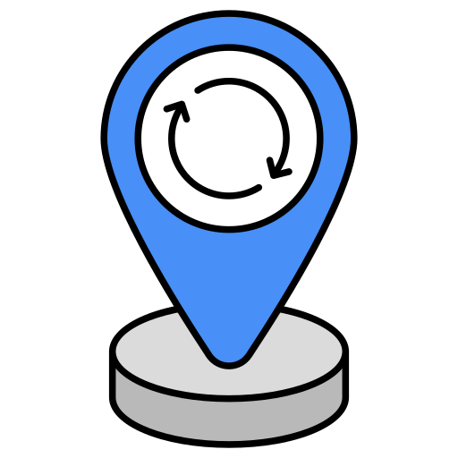 geolocalización icono gratis