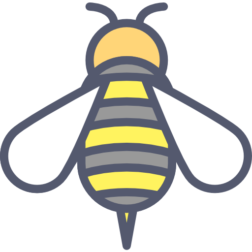 abeja icono gratis