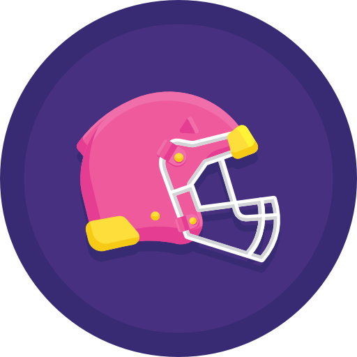 casco de fútbol icono gratis