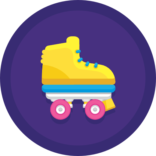 Roller skate free icon Roller skate free icon