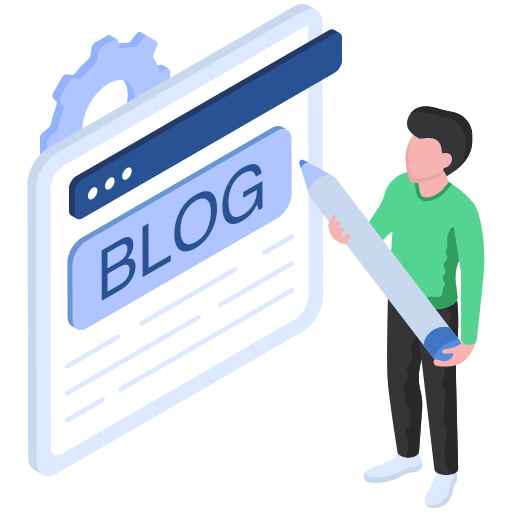 sitio web de blogs icono gratis