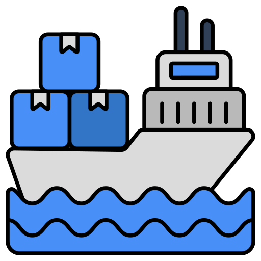 bateau cargo Icône gratuit bateau cargo Icône gratuit