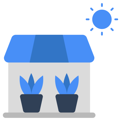 invernadero icono gratis