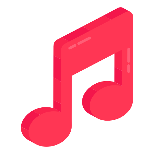 música de audio icono gratis