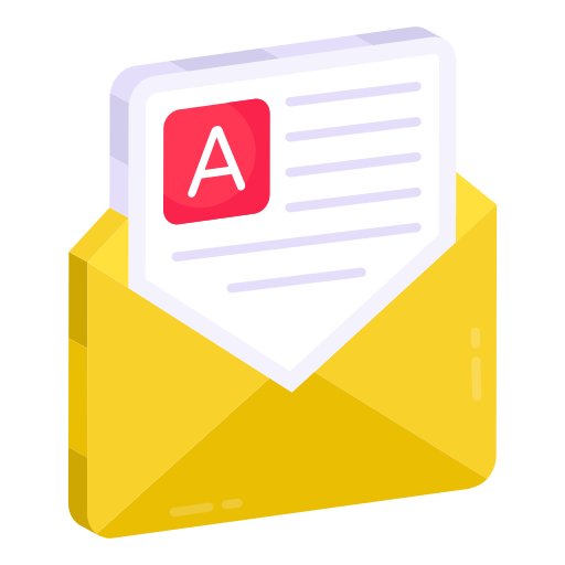 편지 무료 아이콘