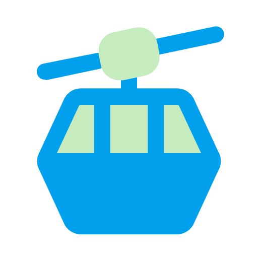 téléphérique Icône gratuit téléphérique Icône gratuit