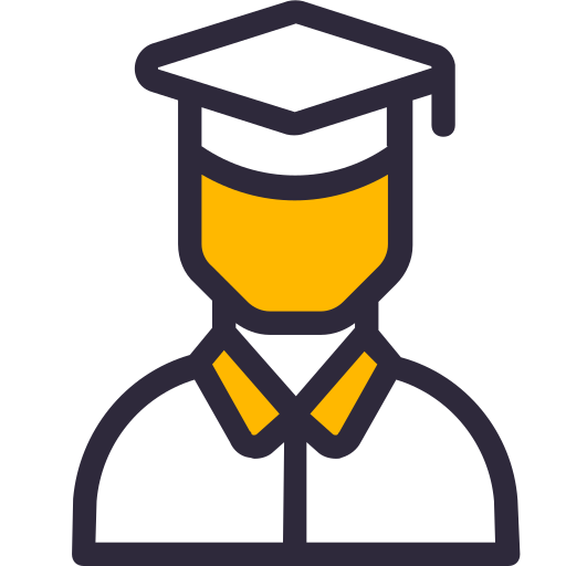 graduación icono gratis