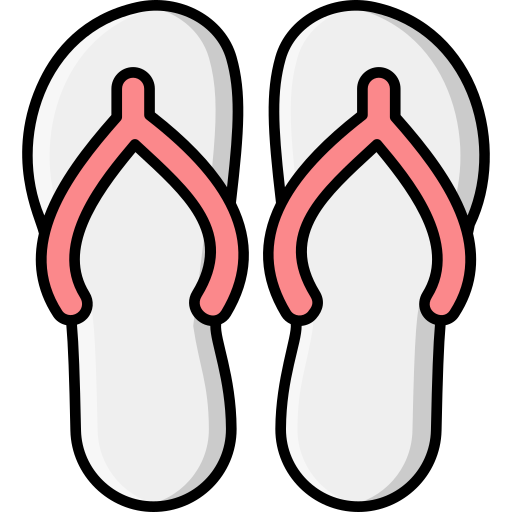 chancletas icono gratis