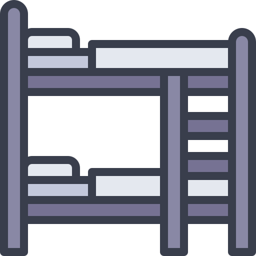 이층 침대 무료 아이콘