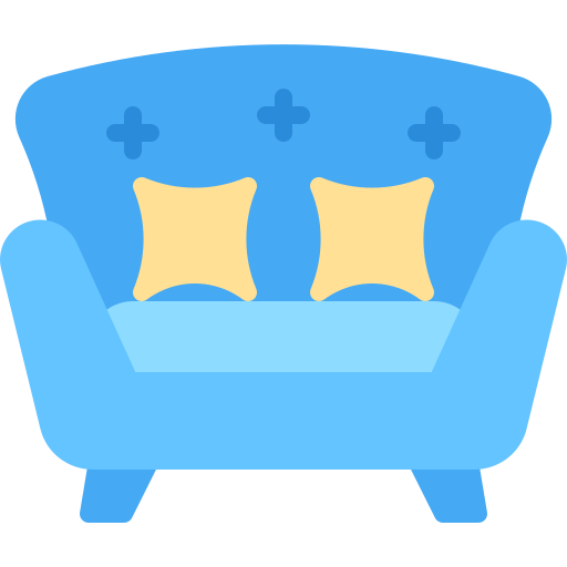 sofa cama icono gratis