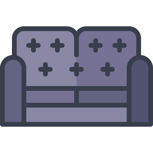 sofa cama icono gratis