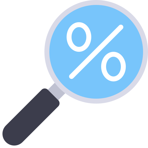 interés icono gratis