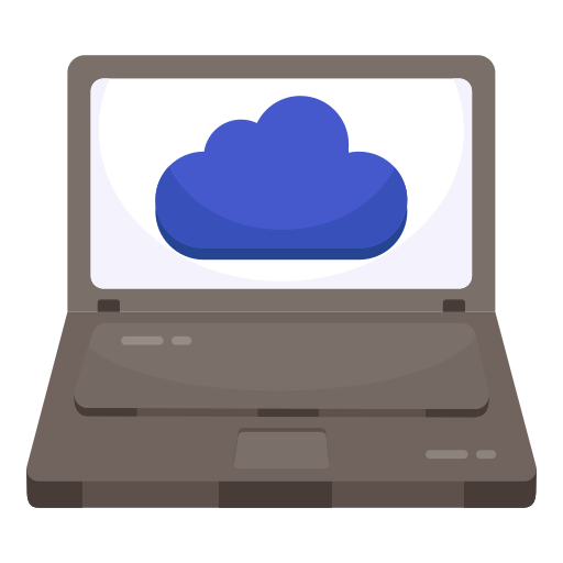 computación en la nube icono gratis