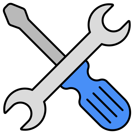 llave inglesa icono gratis