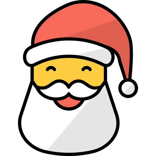 papá noel icono gratis