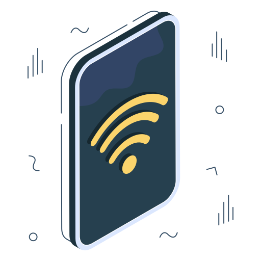 wifi telefonico icono gratis