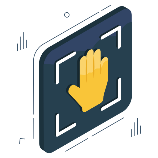 Palm scanning - Free arrows icons