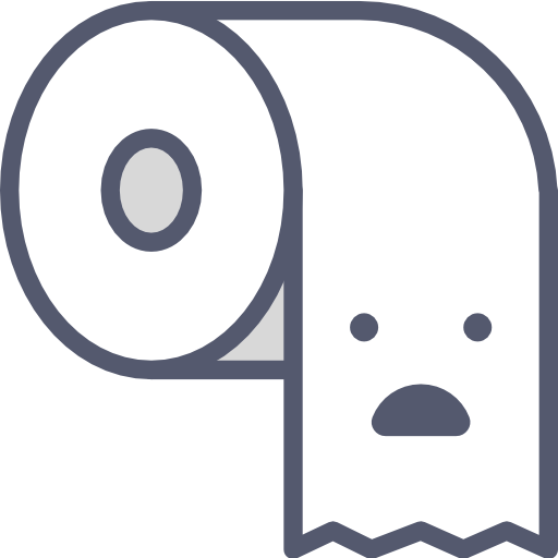 papel higiénico icono gratis