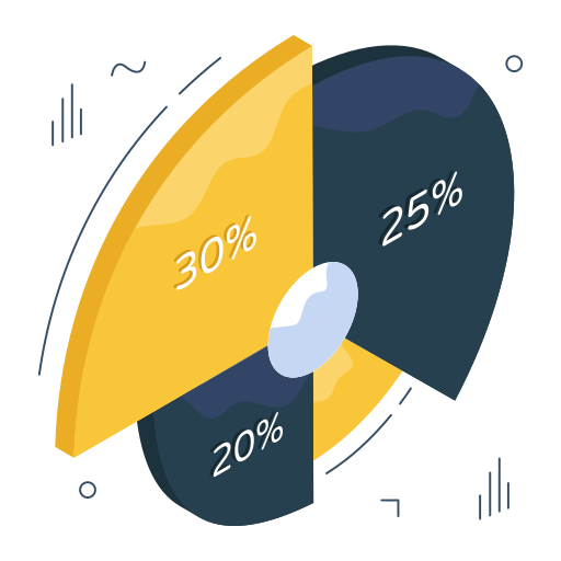 gráfico de desconto grátis ícone gráfico de desconto grátis ícone