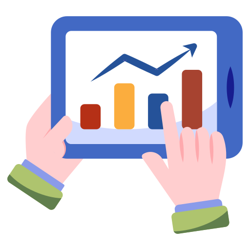 Statistics free icon