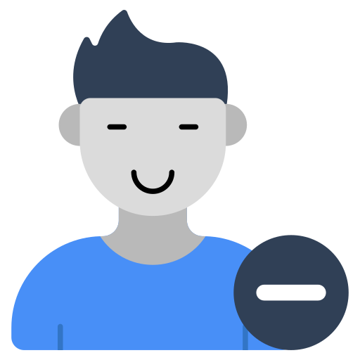 Remove friend free icon Remove friend free icon