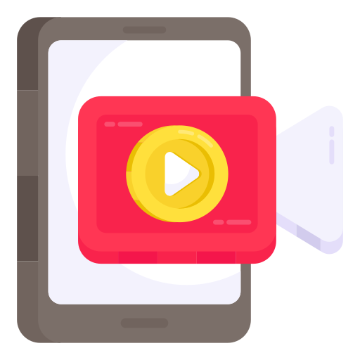 aplicación de videocámara icono gratis