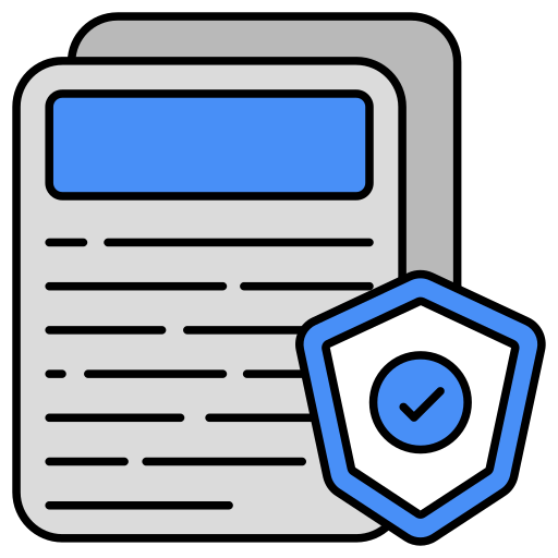 seguridad de archivos icono gratis