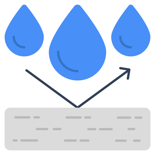 impermeable icono gratis