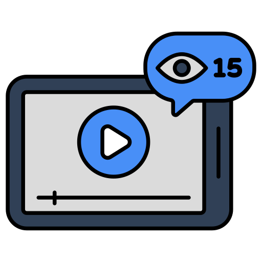 reproduce el video icono gratis