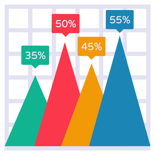 Statistics free icon
