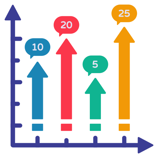 Statistics free icon