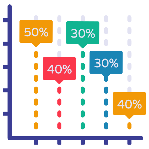 Statistics free icon