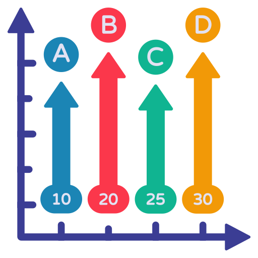 Statistics free icon