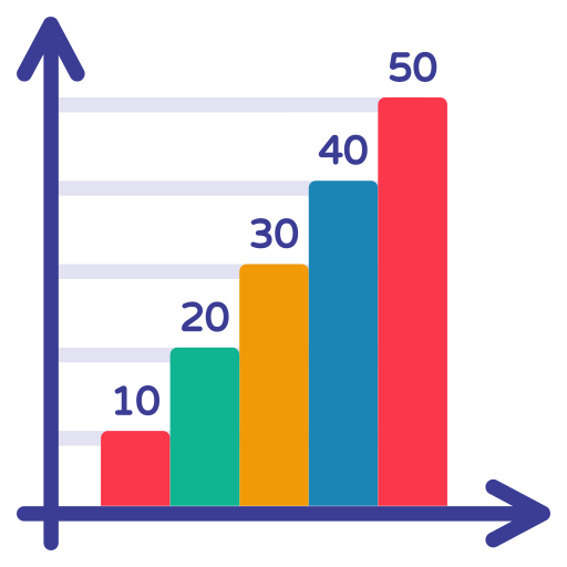 Statistics free icon
