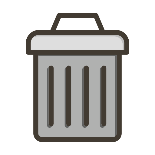 삭제 무료 아이콘