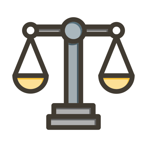 justicia icono gratis