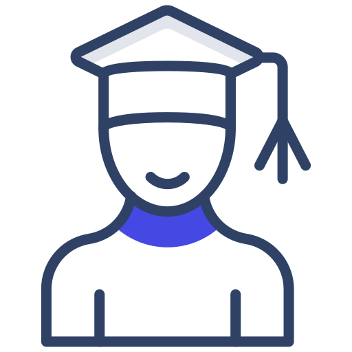 graduación icono gratis