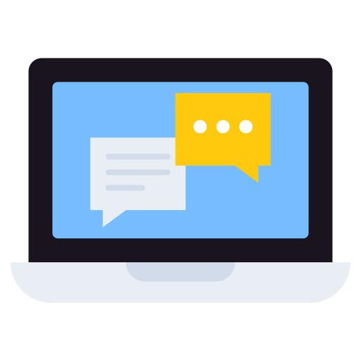discussion en ligne Icône gratuit discussion en ligne Icône gratuit