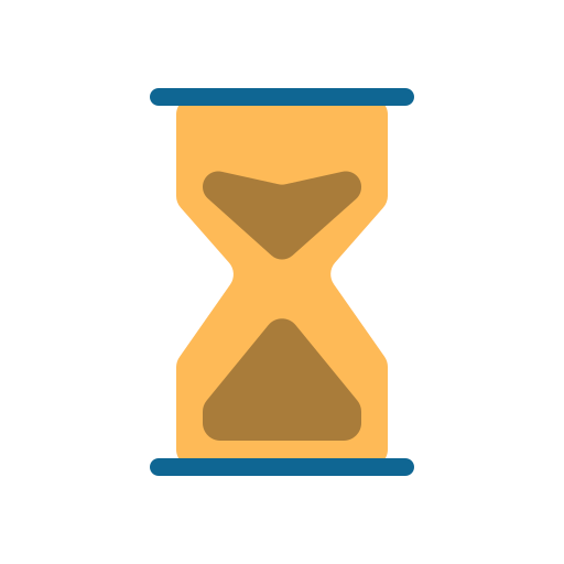 reloj de arena icono gratis