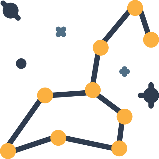 constellations Icône gratuit constellations Icône gratuit