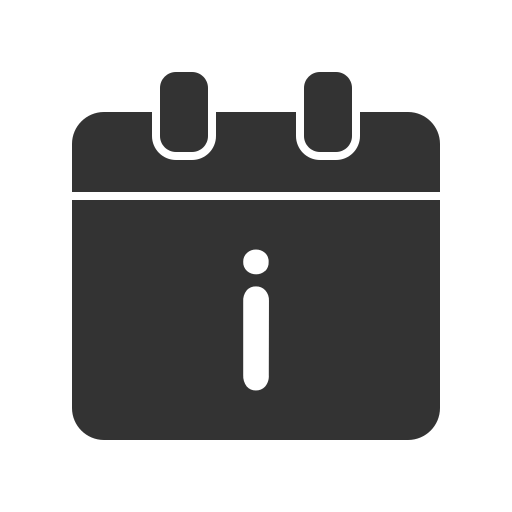 calendário grátis ícone