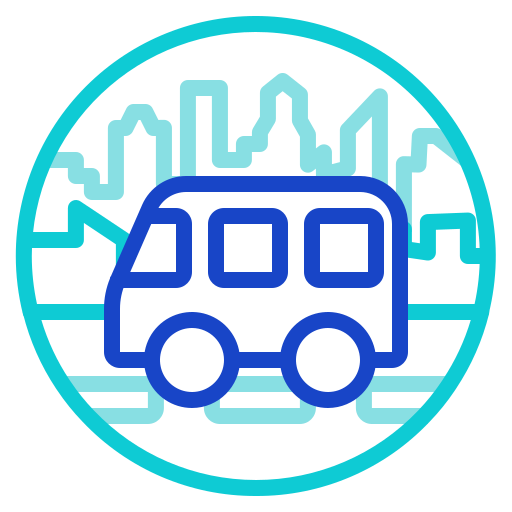 transporte icono gratis