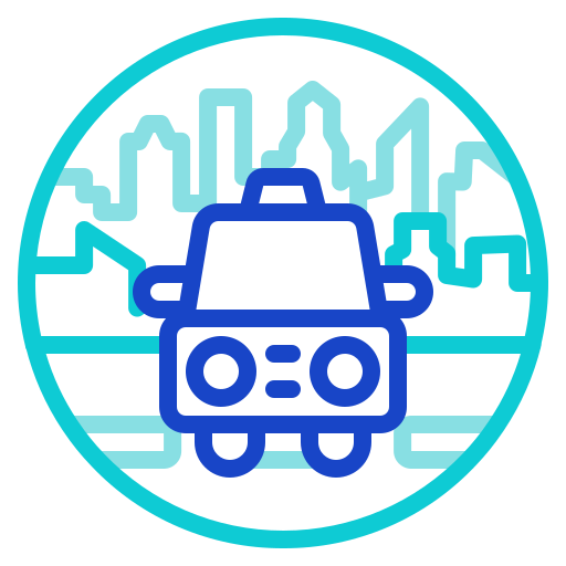 transporte icono gratis