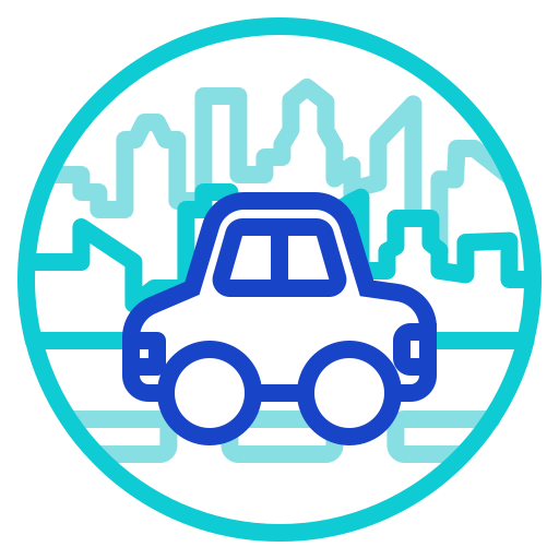 transporte icono gratis