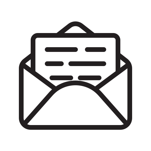 Letter free icon Letter free icon