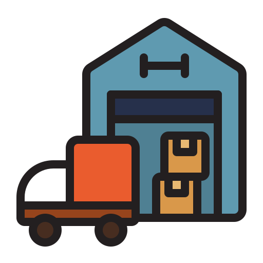 camión icono gratis