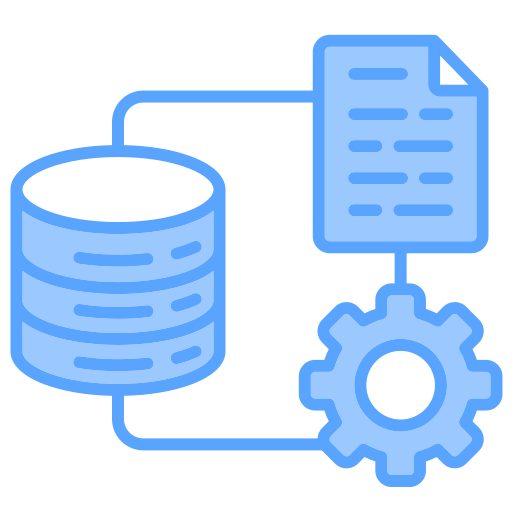 transformación de datos icono gratis