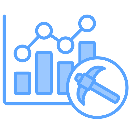 procesamiento de datos icono gratis