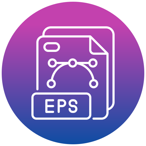 extensión eps icono gratis